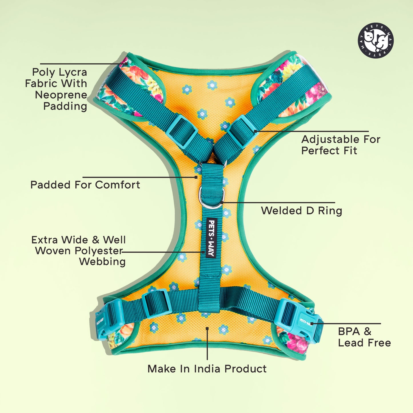 Petsway Spring Vest Harness