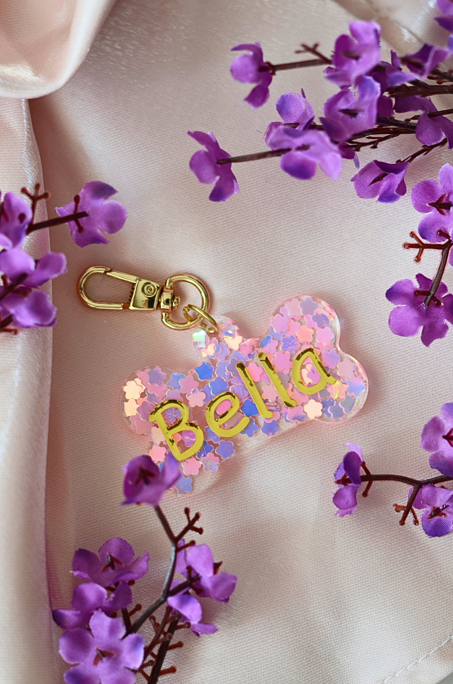 Blossom Pet ID Tag