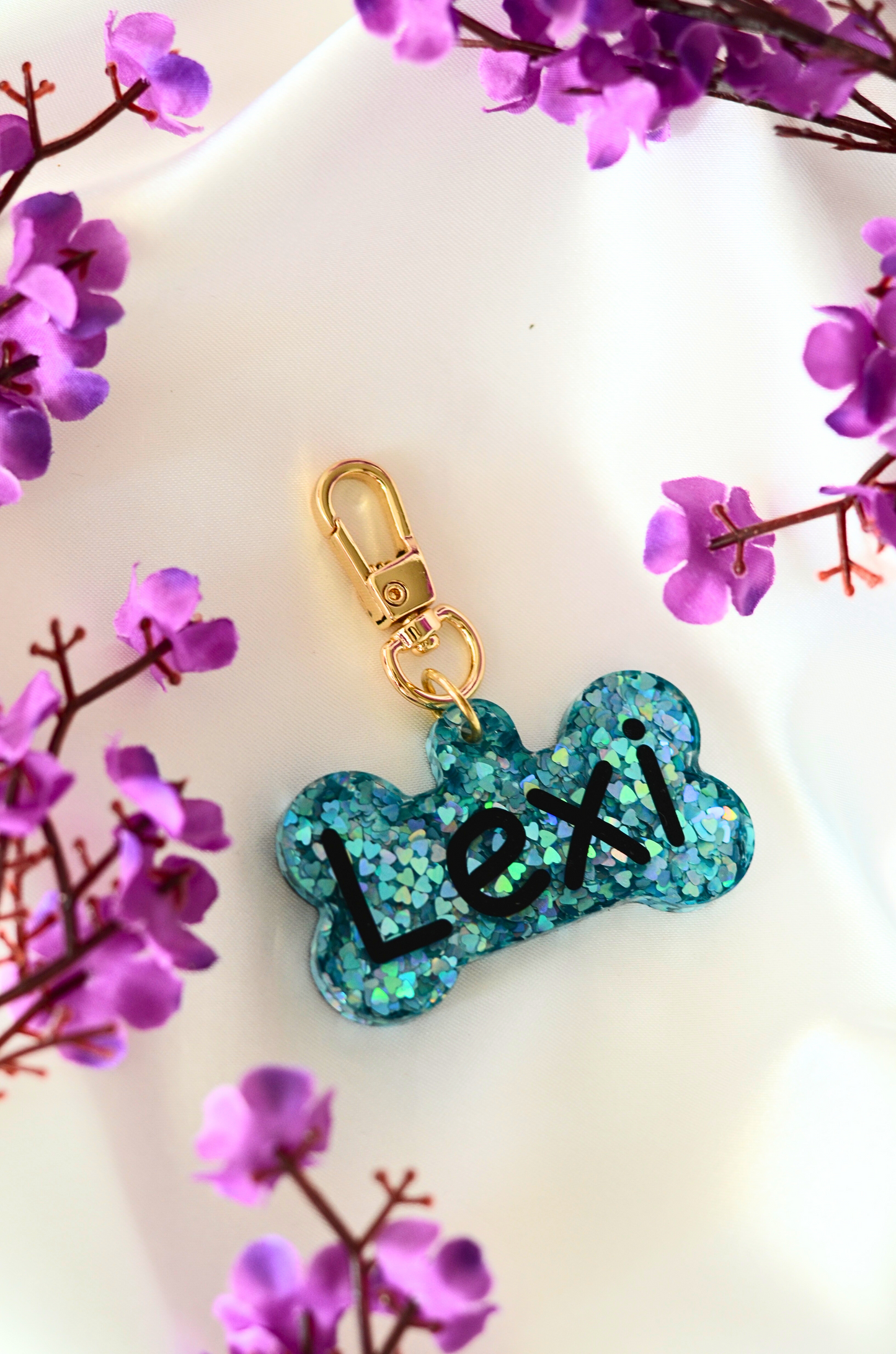 Glitzy Pup Pet ID Tag