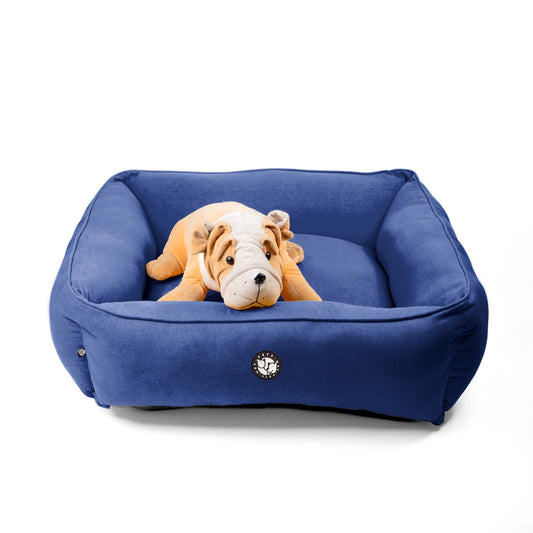 Bolster Bed Navy