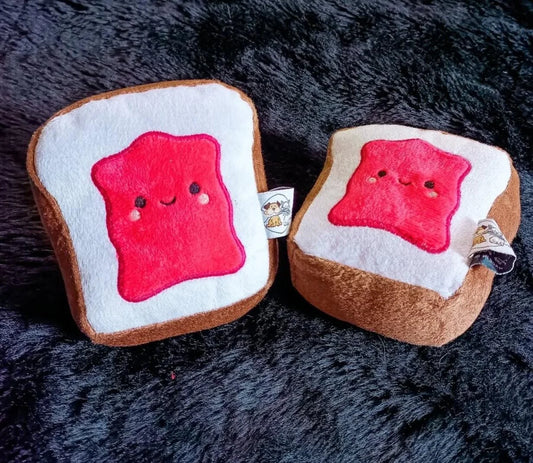 Just For Wags Jam Bread Plush Toy
