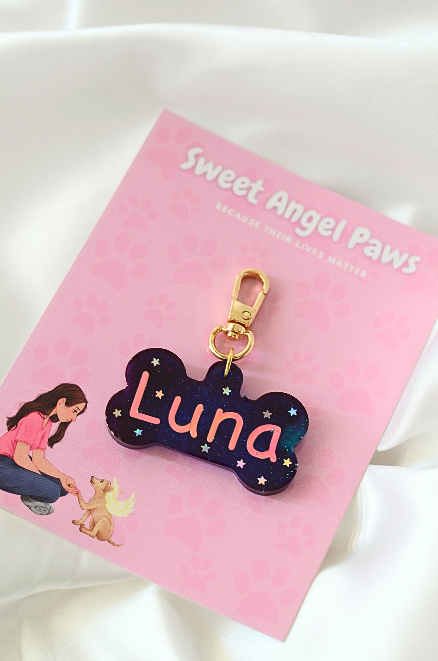 Cosmic Charm Pet ID Tag