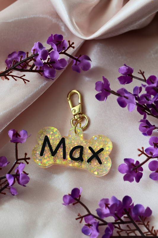 Pumpkin Paw Pet ID Tag