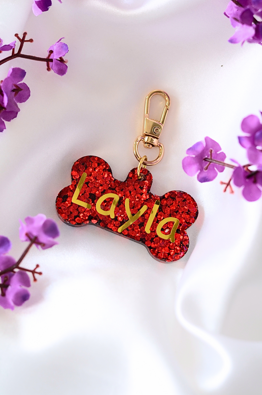Scarlet Pet ID Tag
