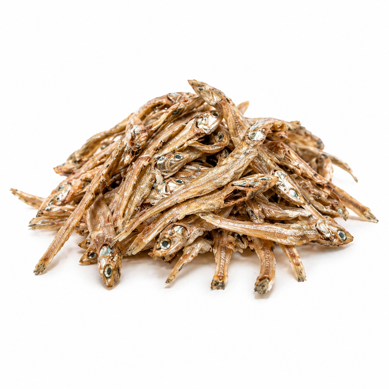 Dehydrated anchovies treat