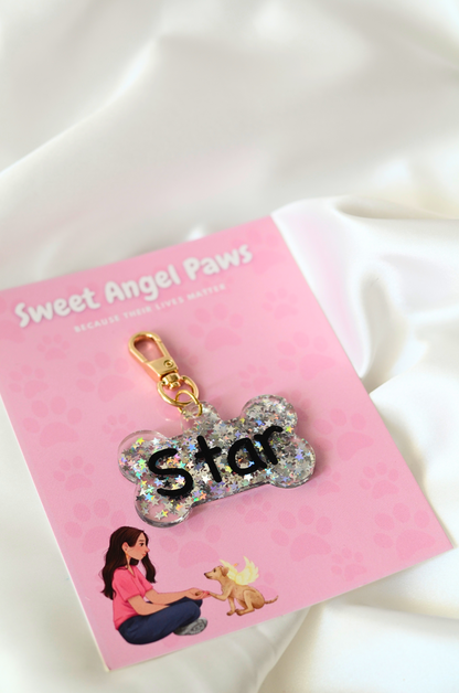 Twinkle Tails Pet ID Tag